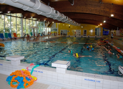 Krytý bazén ve Sportovním areálu Kotlina Havlíčkův Brod