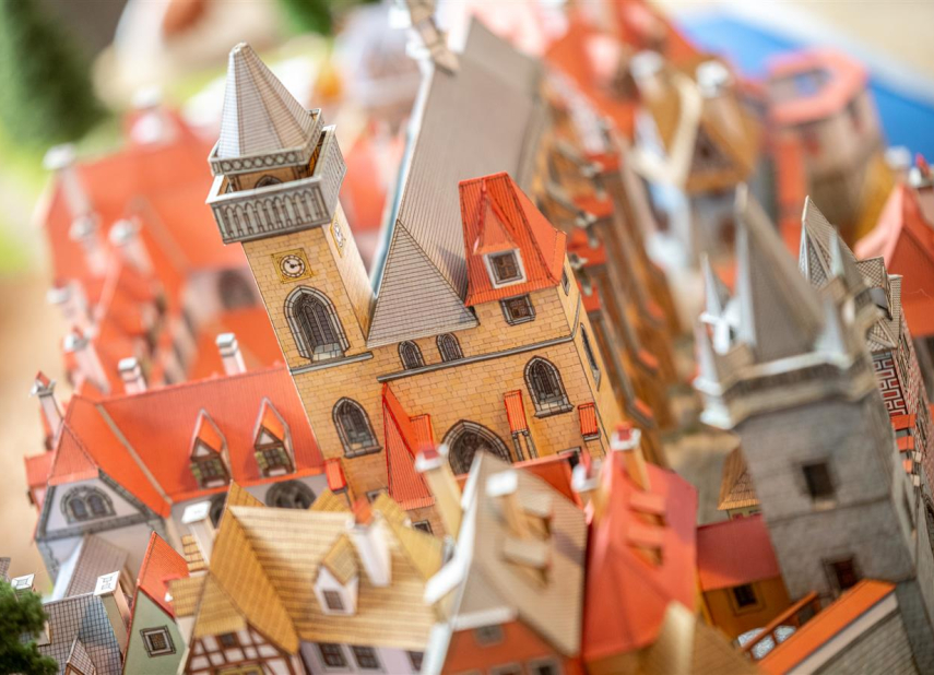 Výstava modelů hradů a zámků