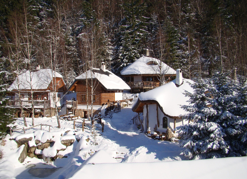 Adventní prohlídky Pohádkové vesničky Podlesíčko