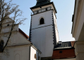 Vyhlídková věž kostela sv. Bartoloměje Pelhřimov