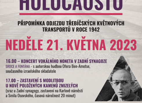 Vzpomínková akce k uctění obětí holocaustu