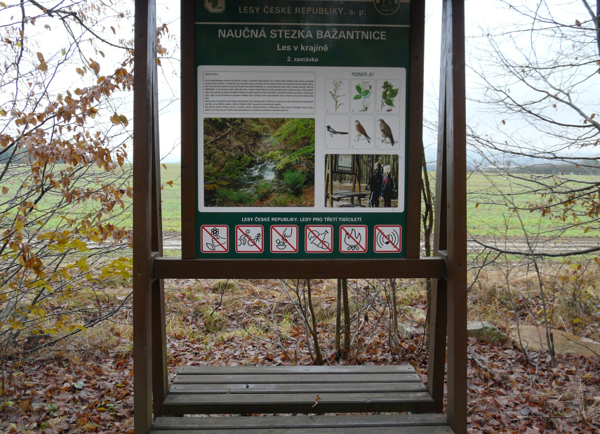 Naučná stezka Bažantnice