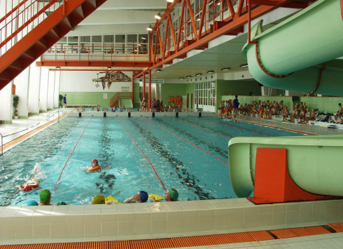 Vnitřní bazén Evžena Rošického Jihlava