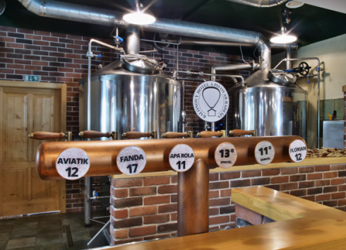 Balónový hotel a pivovar Radešín