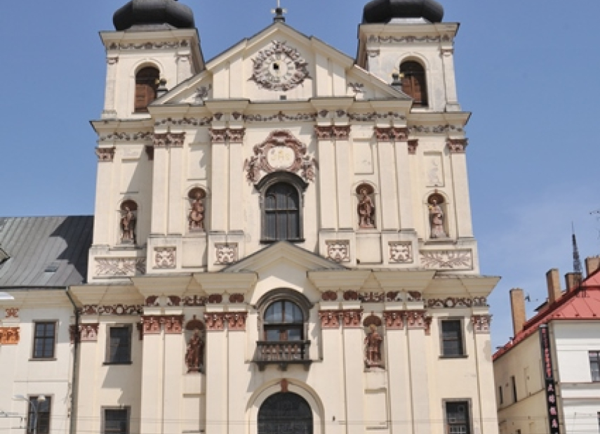 Jezuitský kostel sv. Ignáce z Loyoly Jihlava