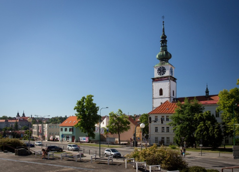 Vyhlídková věž kostela sv. Martina Třebíč
