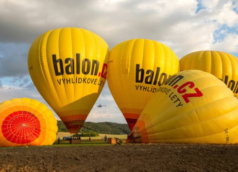 Vyhlídkové lety balónem Jihlava