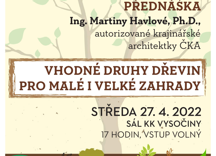 Vhodné druhy dřevin pro malé i velké zahrady