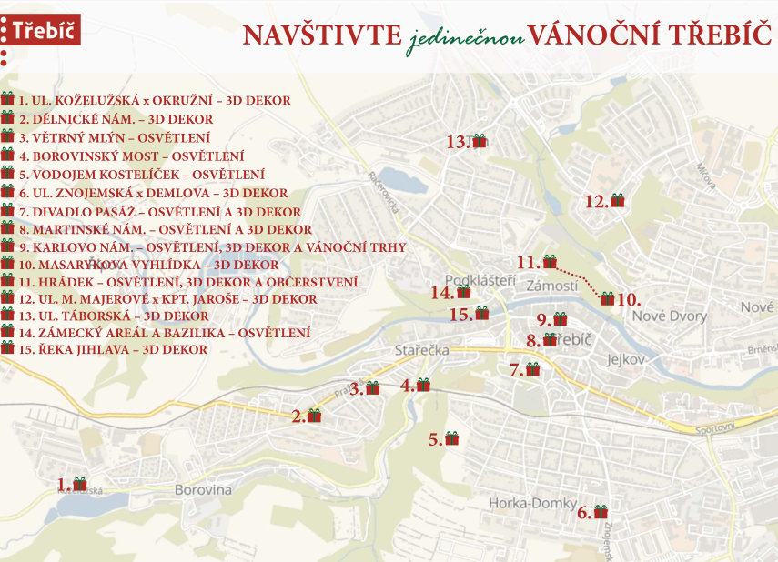 Vánoční Třebíč 2022
