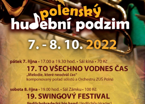 Polenský hudební podzim 2022: Swingový festival 19. ročník