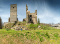 Die Ruine von Burg Rokštejn