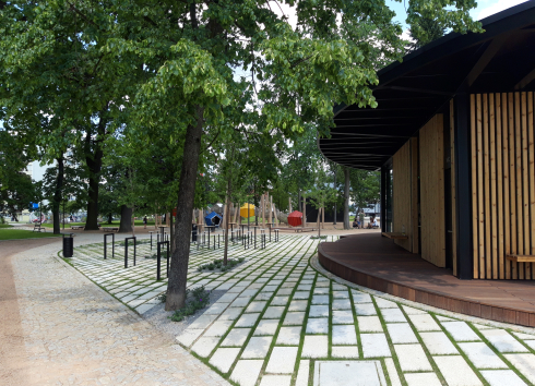 Park Stromovka v Humpolci