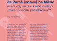 Věda v muzeu - Ing. Tomáš Přibyl: Ze Země (znovu) na Měsíc aneb kdy se dočkáme dalšího „malého kroku pro člověka“?