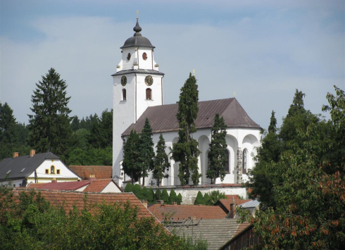 Church of the Assumption of the Virgin Mary in Netín