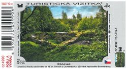 turistická známka Ronovec