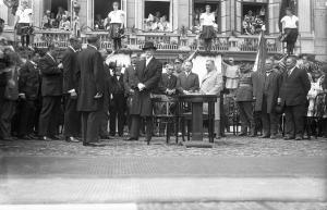 Muzeum Vysočiny Třebíč prezident Masaryk na návštěvě Třebíče 13. června 1928