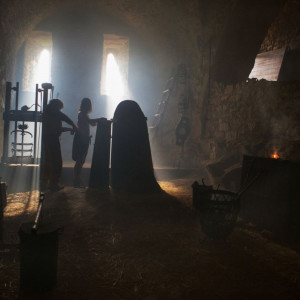 Natáčení filmu Jan Hus na hradě Lipnice nad Sázavou