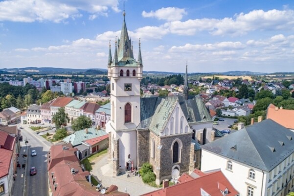 Vyhlídková věž kostela sv.Mikuláše Humpolec (foto 1)
