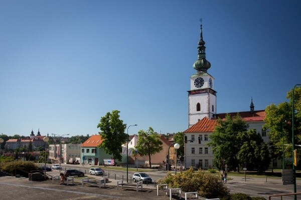 Vyhlídková věž kostela sv. Martina Třebíč (foto 1)