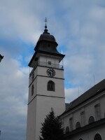 Věž kostela sv. Jana Křtitele Počátky (foto 3)