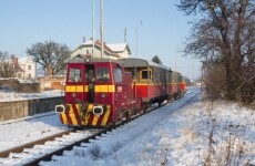 Výletní vlak na trati Moravské Budějovice – Jemnice (foto 2)