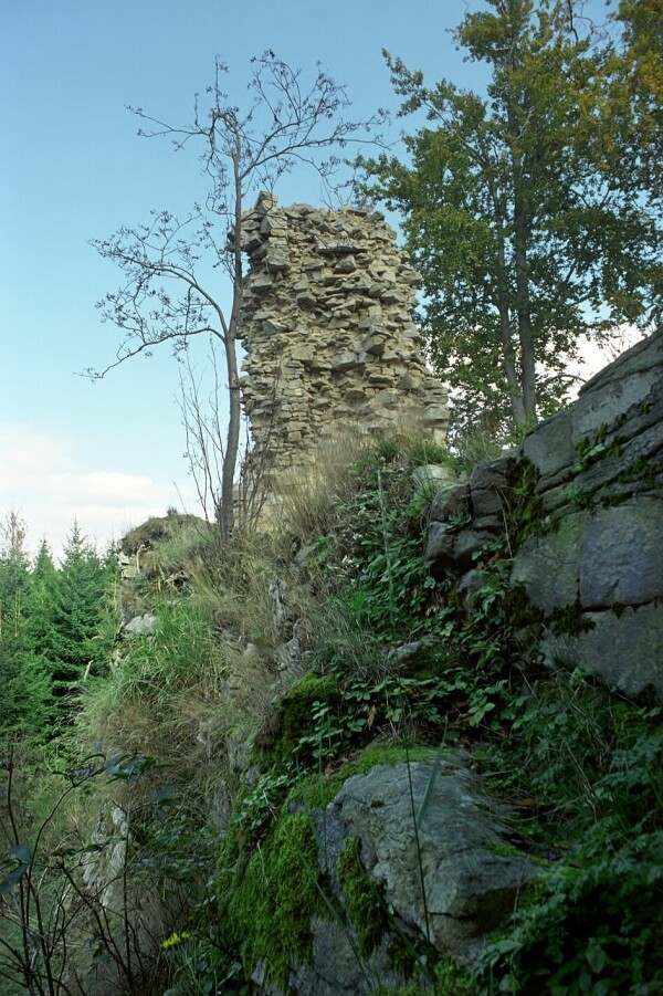 Zřícenina hradu Janštejn (foto 1)