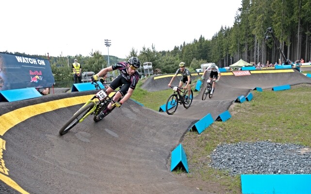 Pumptrack Cyklo aréna Vysočina (foto 1)