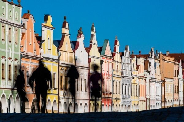 Náměstí Zachariáše z Hradce v Telči (foto 1)