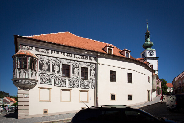 Malovaný dům Třebíč (foto 1)