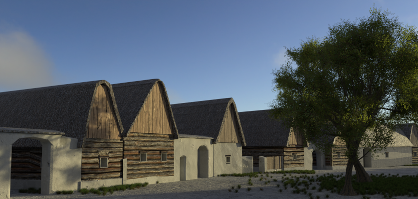 3D archeopark v Mstěnicích (foto 1)