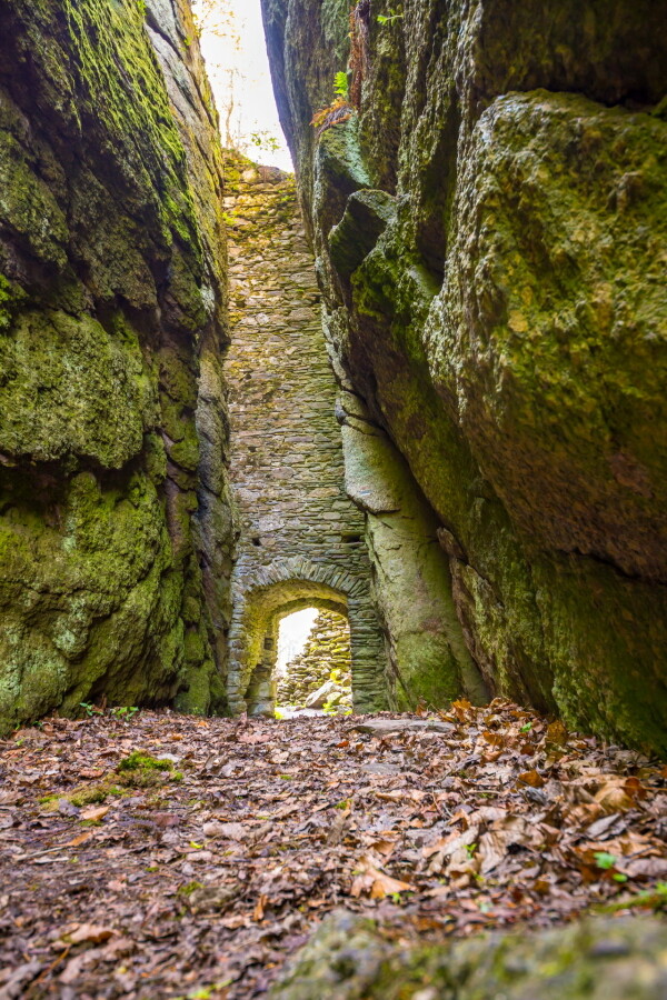Zřícenina hradu Skály (foto 1)