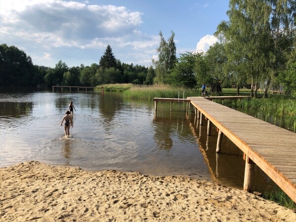 Rekreační zóna – koupaliště Pařezáč u Plačkova (foto 1)