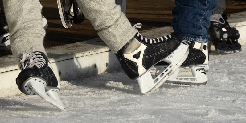 Bruslení na zimních stadionech na Třebíčsku (foto 1)