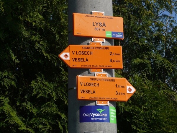 Běžkařská trasa z Kámena do Lysé (foto 1)