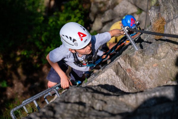 Adrenalinová trasa po ferratách ve Víru (foto 1)
