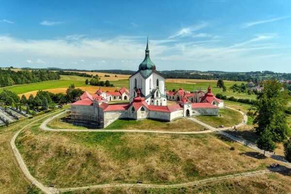 Pilgrimage Church of St John of Nepomuk at Zelená Hora (UNESCO) (photo 1)