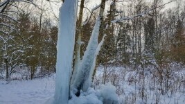 Procházkou k ledopádům Řídelov a Lhotka (foto 2)