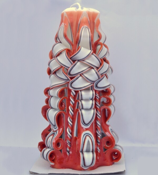 Ručně řezané svíčky z Kuklíku (foto 1)