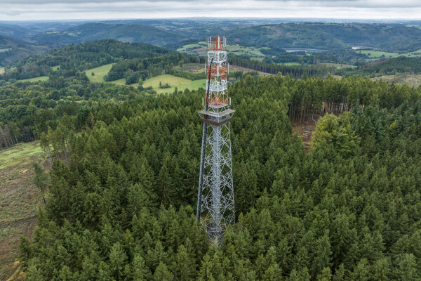 Rozhledna Horní les u Rovečného (foto 1)