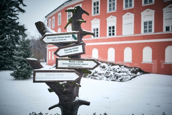 Běžeckou stopou po zasněženém Kamenicku (foto 1)