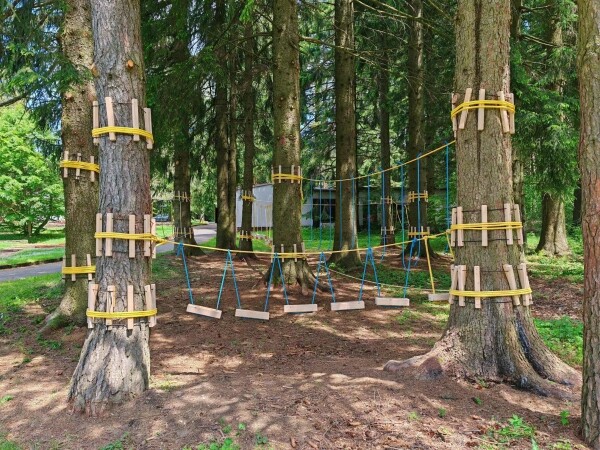 Lanový park Medlov (foto 1)