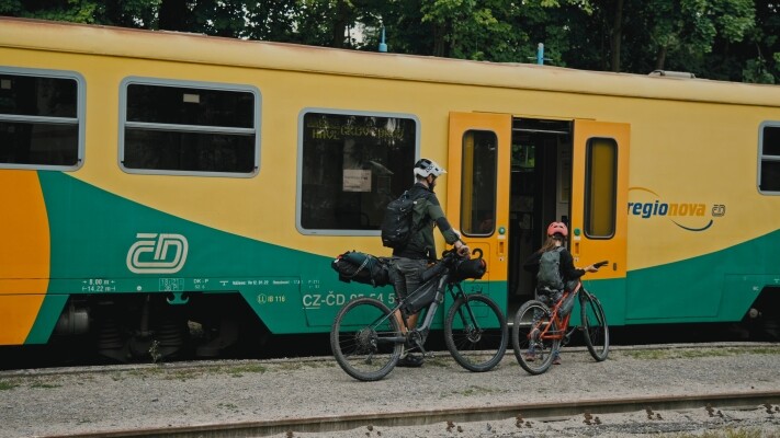 Po stopách Kosmonauta na kole: z Humpolce přes Želiv a Pelhřimov na Křemešník (foto 1)