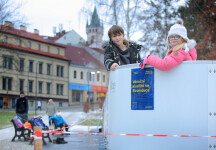 Vánoční kluziště v Humpolci (foto 3)