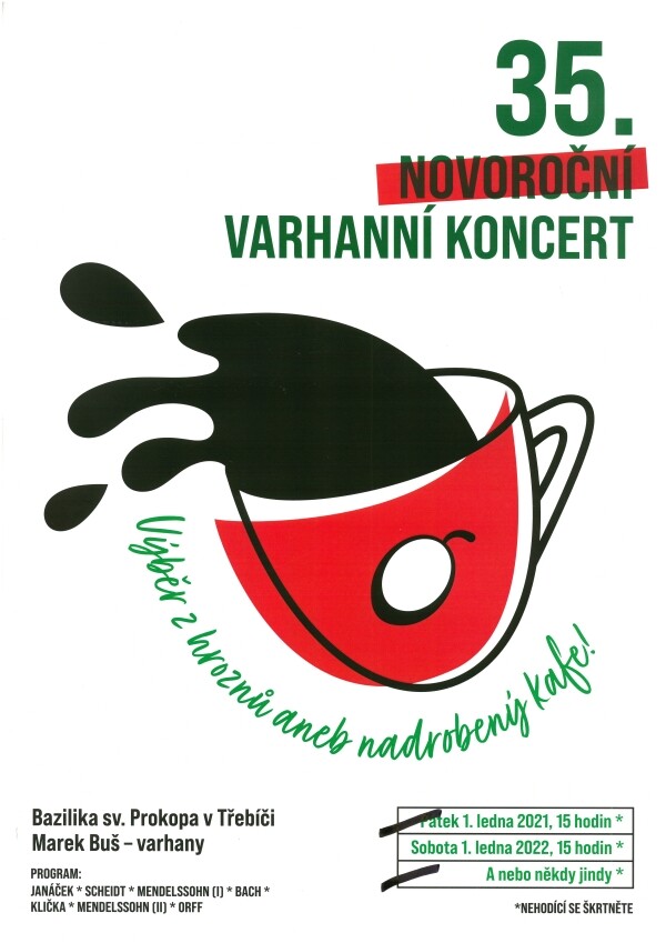35. Novoroční varhanní koncert - Výběr z hroznů aneb nadrobený kafe! (foto 1)