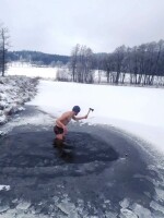 25. úterní otužování s Trip Teamem, z.s. - Černý rybník (foto 14)