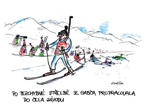 Biatlon - závody (foto 1)