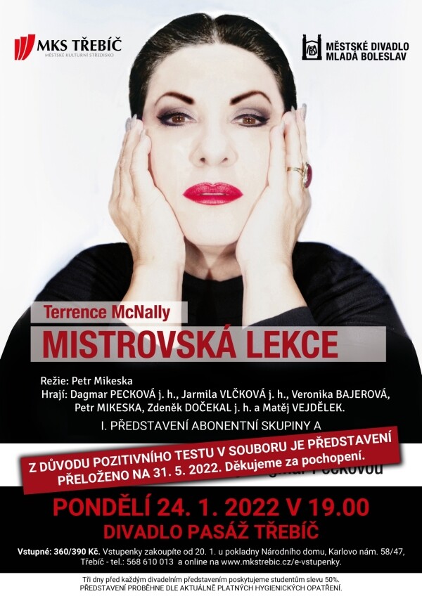 Mistrovská lekce - divadelní představení (foto 1)