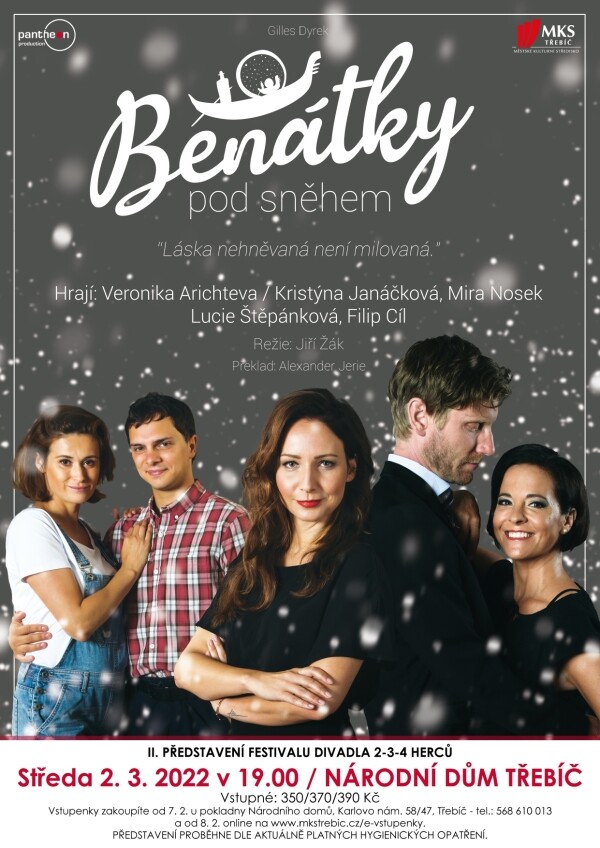 Festival divadla 2-3-4 herců - Benátky pod sněhem (foto 1)