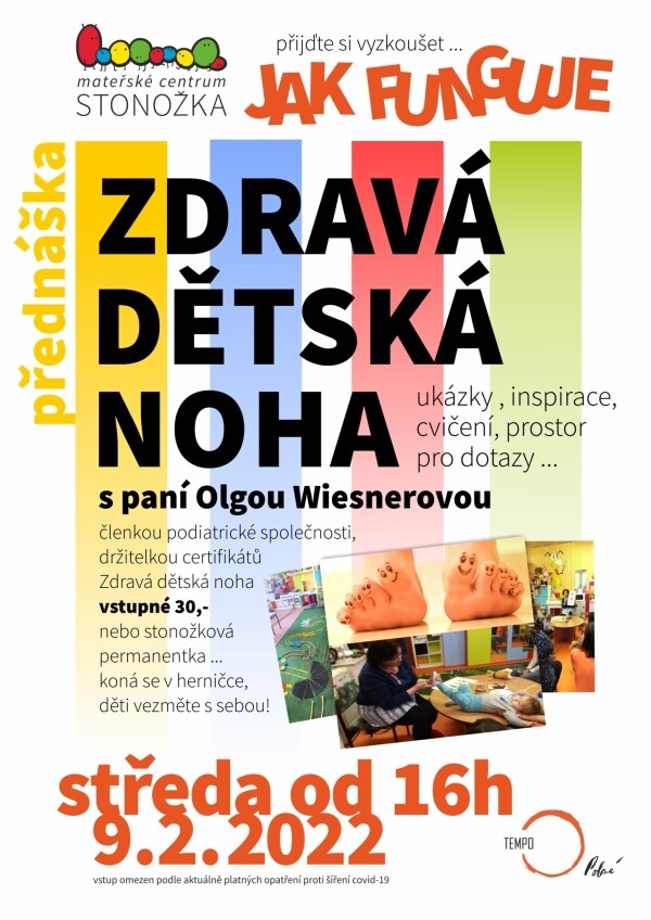 Přednáška: Jak funguje zdravá dětská noha (foto 1)