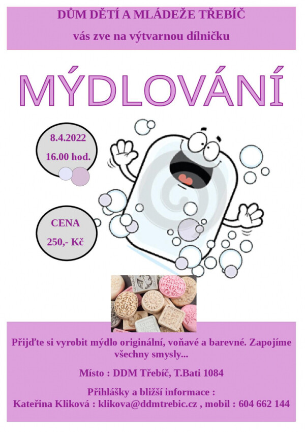 Mýdlování - kurz (foto 1)